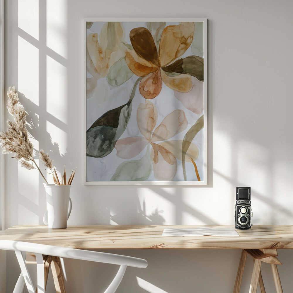 Whimsical Blooms Poster