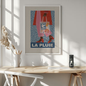 La Pluie French Style Poster