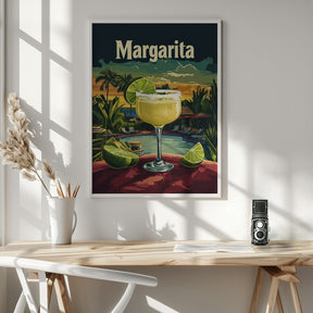 Margarita Vintage Poster