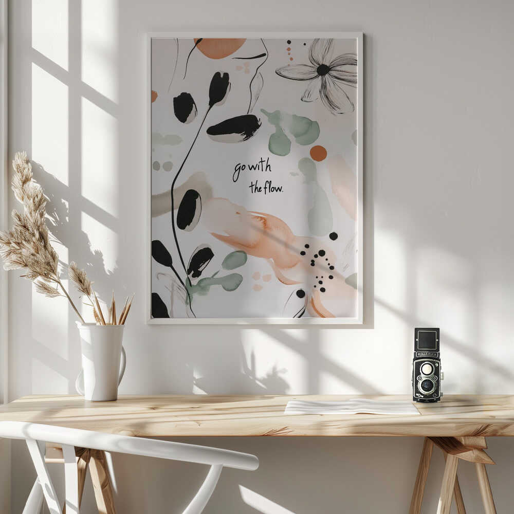 Fluid Harmony Poster