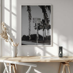 Surf Drive + Ocean Drive Poster
