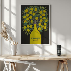 Limoncello Il Tramonto Poster