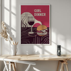 Girl Dinner No 3 Poster