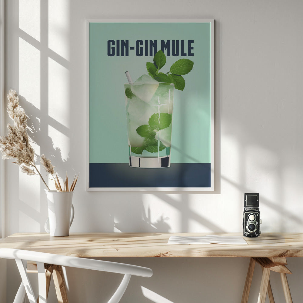 Gin Gin Mule Poster