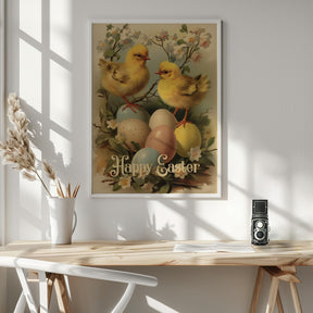 Happy Easter No 6 Poster