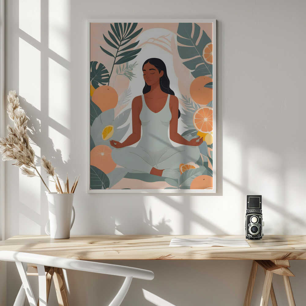 Citrus Meditation Poster