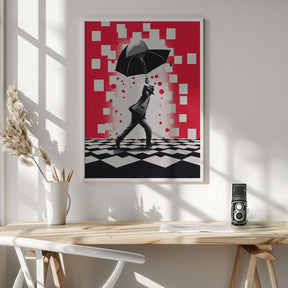 Umbrella Man Poster