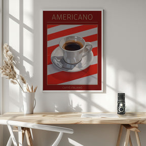 Americano Coffee Poster