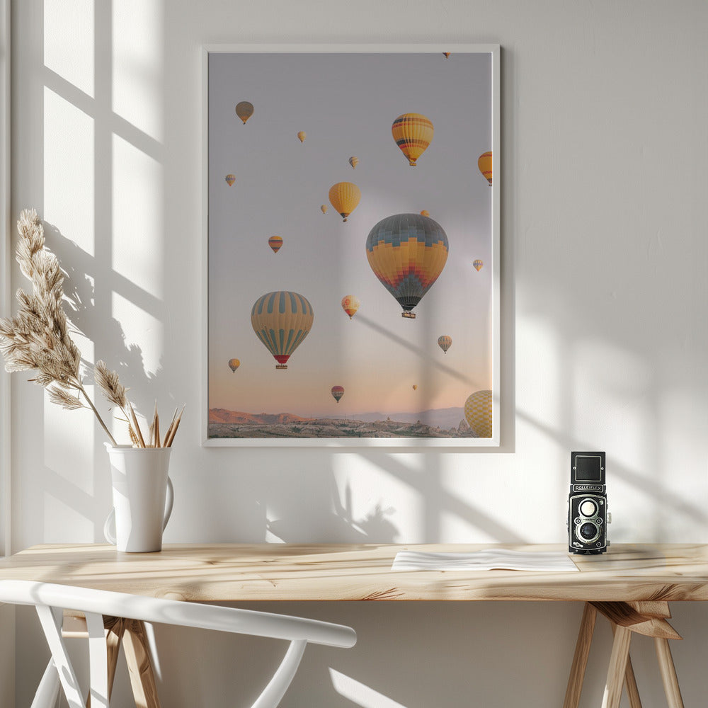 Sunrise In Cappadocia Poster