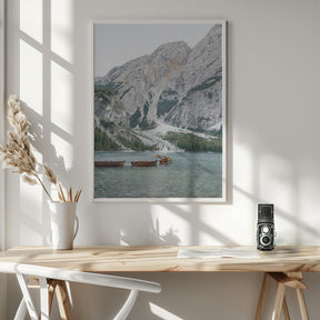 Lago Di Braies Poster