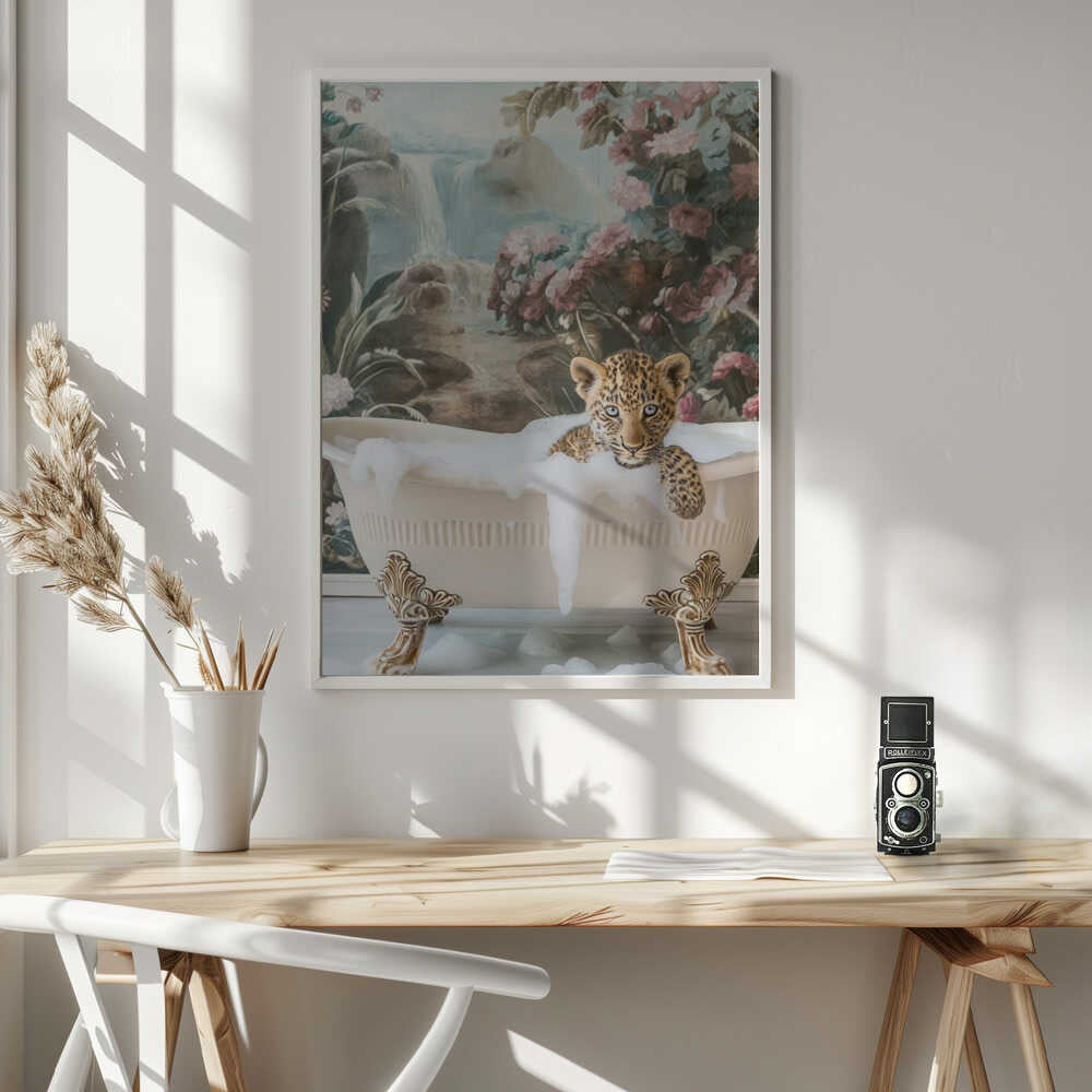 Leopard’s Spa Retreat Poster