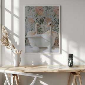 Feathered Fun Poster