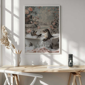 Seal Bath Bliss Poster