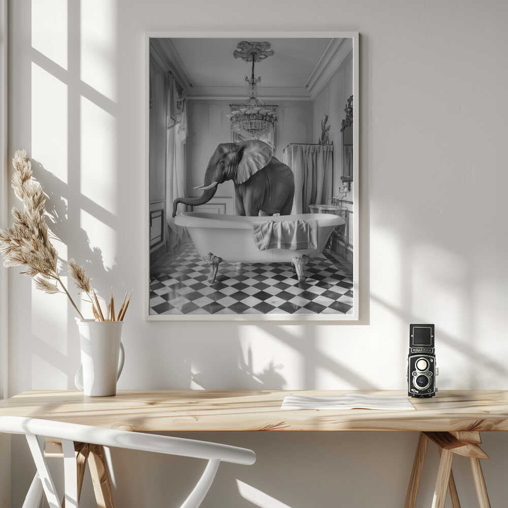 A Bathroom Occupied Poster