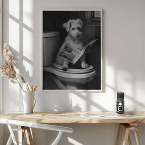 Good Boy   Toilet Art Poster