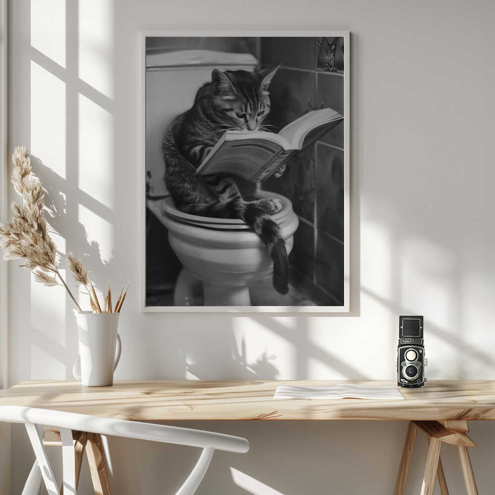 Literary Litter Box Poster