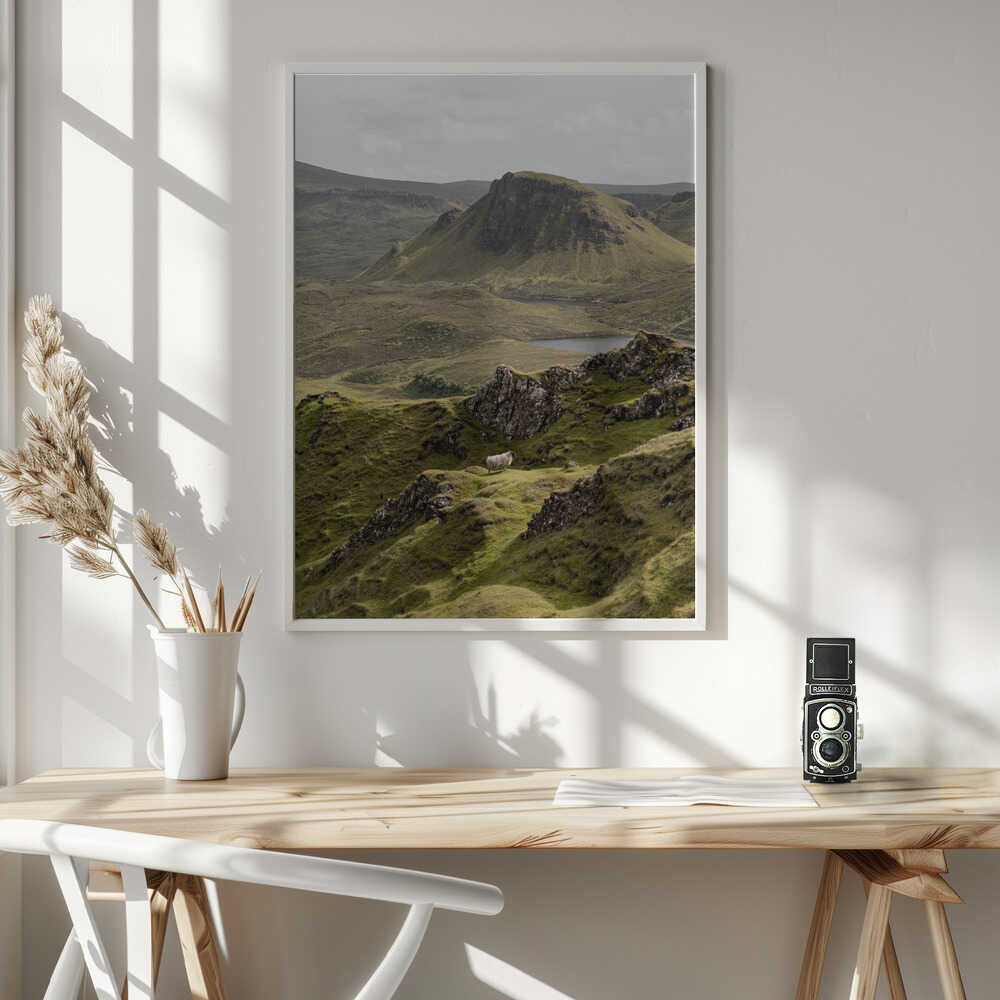 Quiraing Landscape on Scotland's Isle of Skye Poster