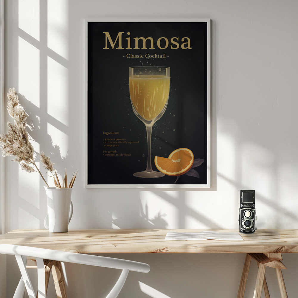 Bubbly Citrus Delight Poster