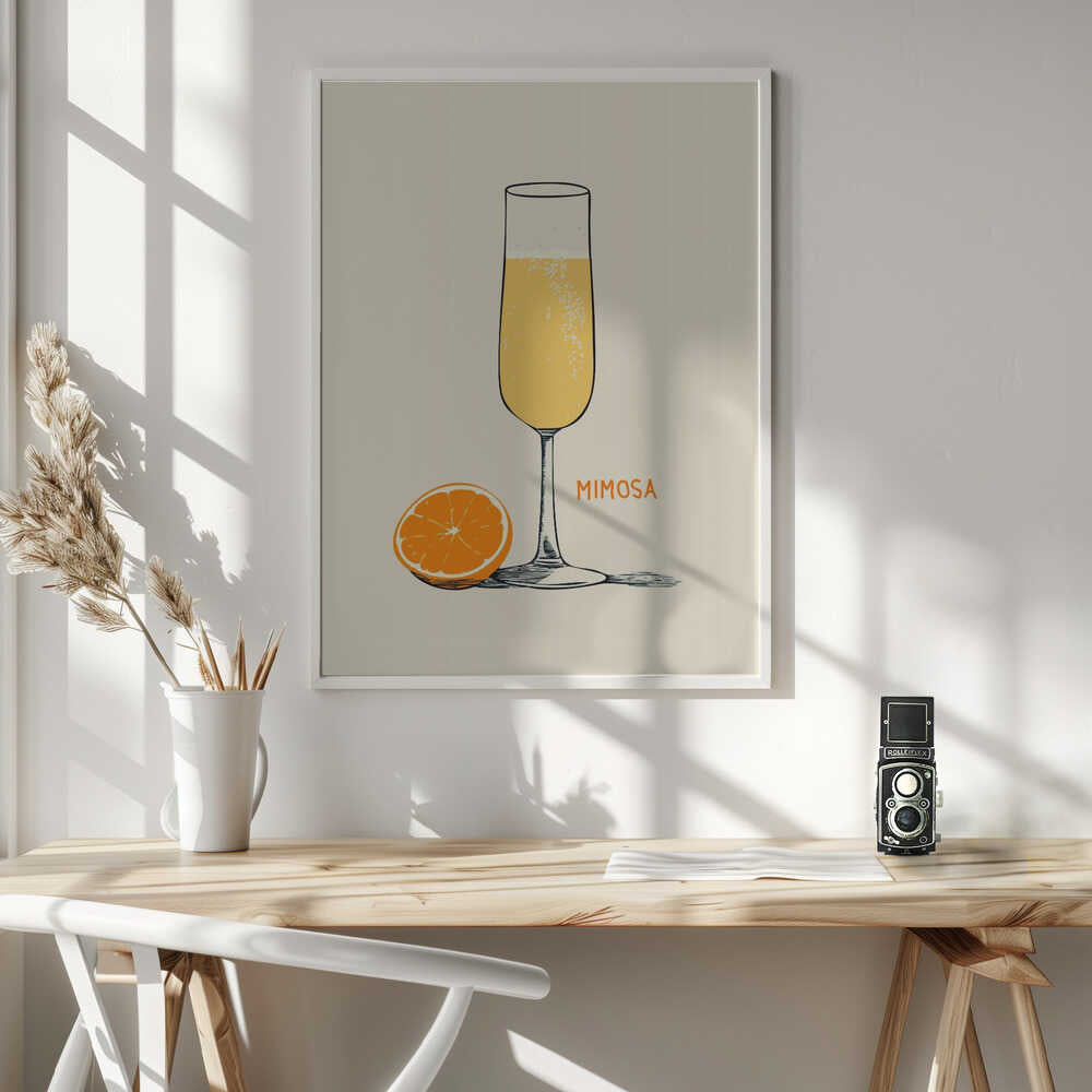 Bubbly Brunch Vibe Poster
