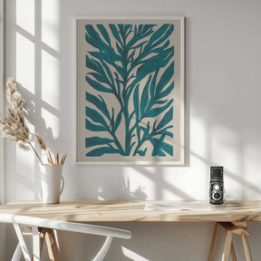 The Tree Branch with Leaves Poster