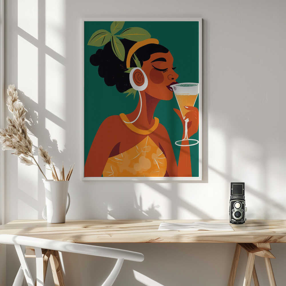 Drink In the Tropics Poster