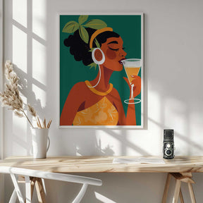 Drink In the Tropics Poster