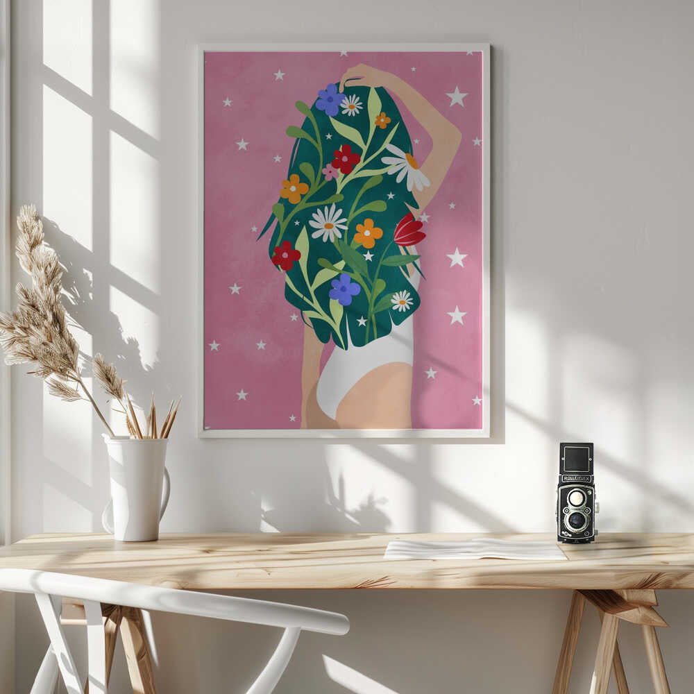 Floral Daydreams Poster