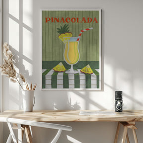 Pina Colada Delight Poster