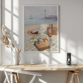 Holiday Beach Vibe Poster