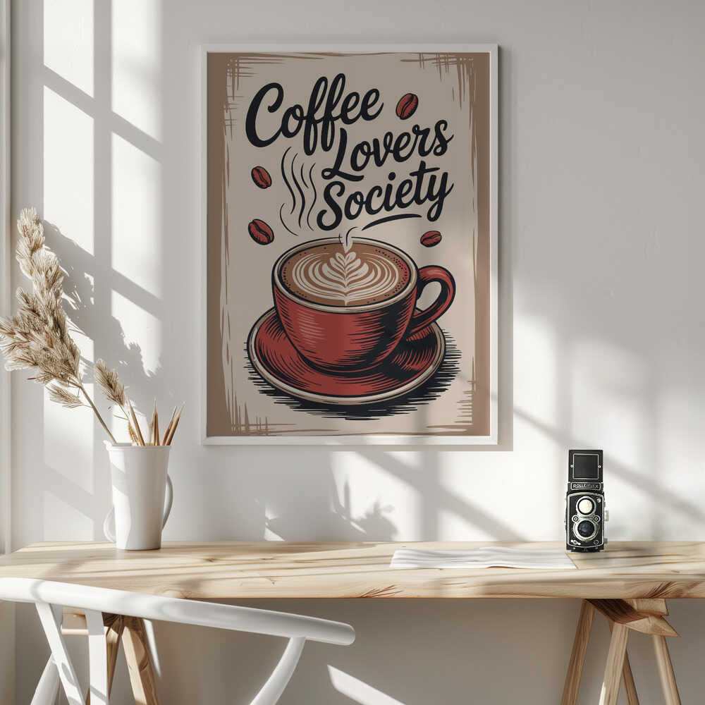 Steaming Cup Club Poster