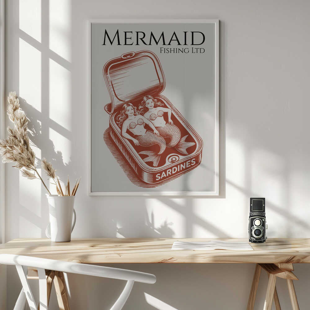 Mermaids in a Can Poster