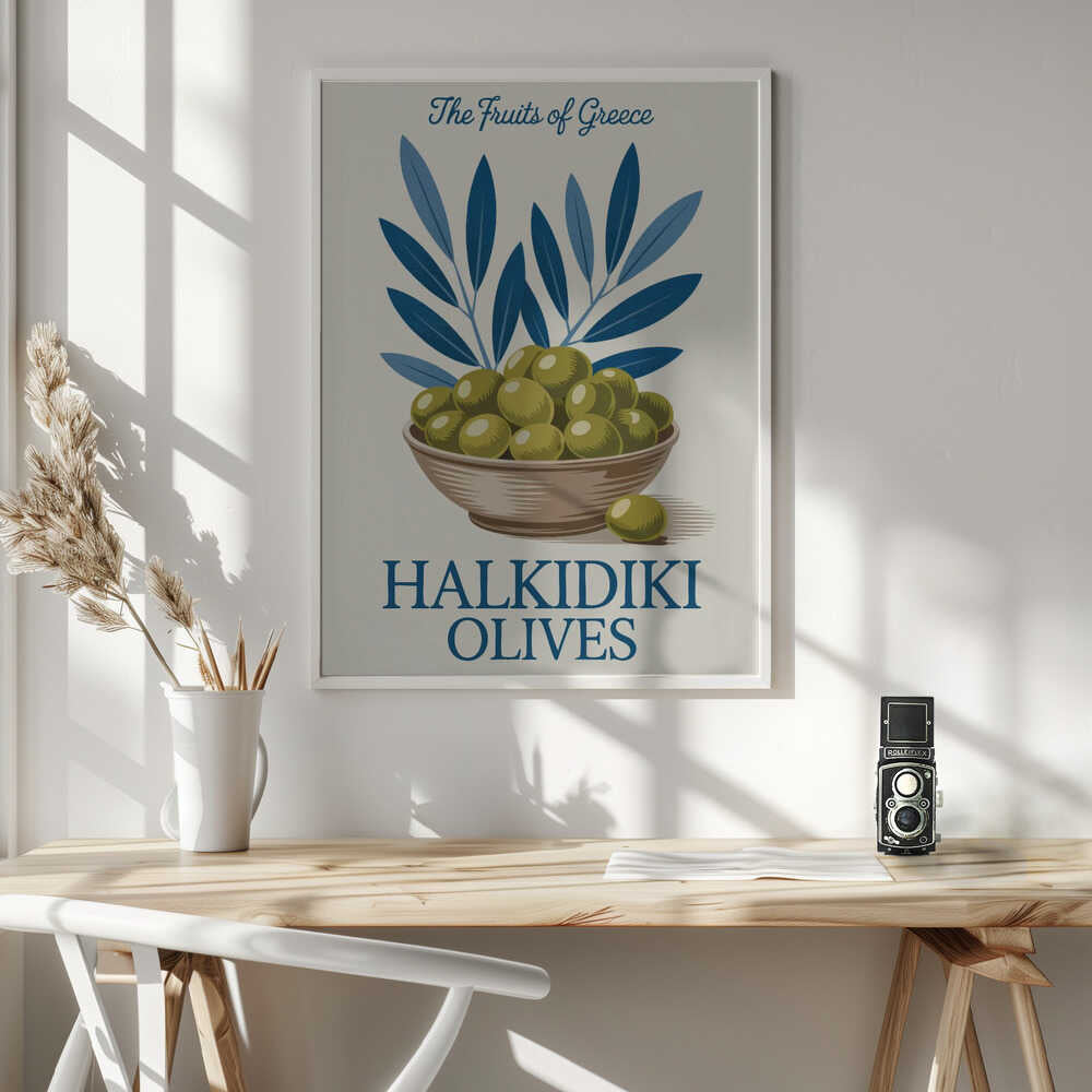 Halkidiki Olives Delight Poster