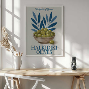 Halkidiki Olives Delight Poster