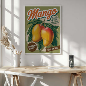 Mango Vintage Poster