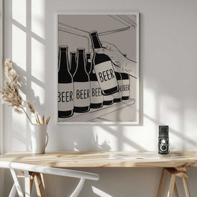 Beer Shelf Poster