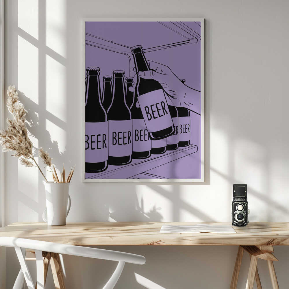 Beer Shelf Poster