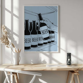 Beer Shelf Poster