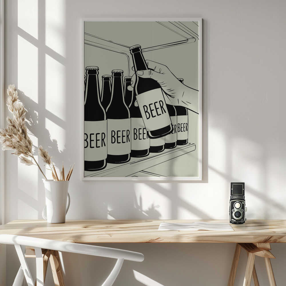 Beer Shelf Poster