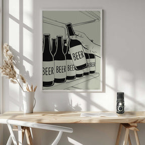 Beer Shelf Poster