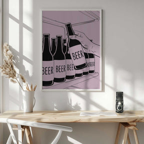 Beer Shelf Poster
