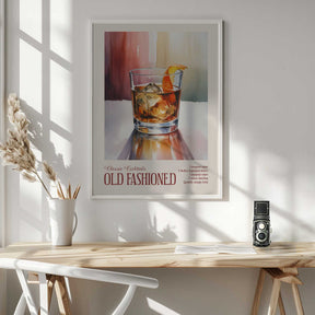 Classic Cocktails - Old Fashioned Poster