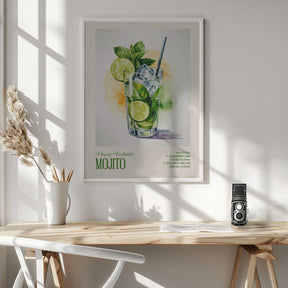 Classic Cocktails - Mojito Poster