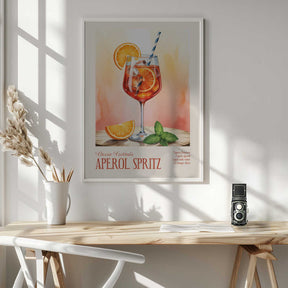 Classic Cocktails - Aperol Spritz Poster