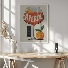 Aperol Spritz Retro Poster