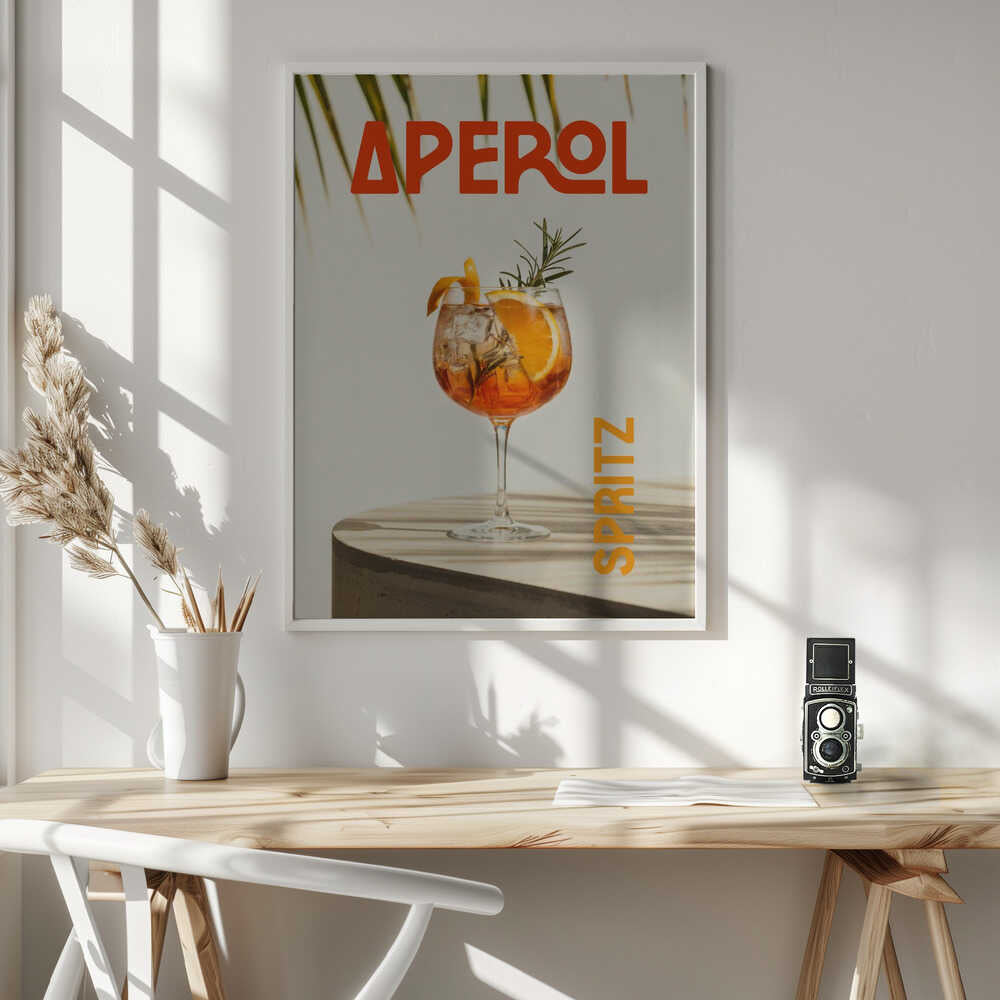 Aperol Spritz Tropic Poster