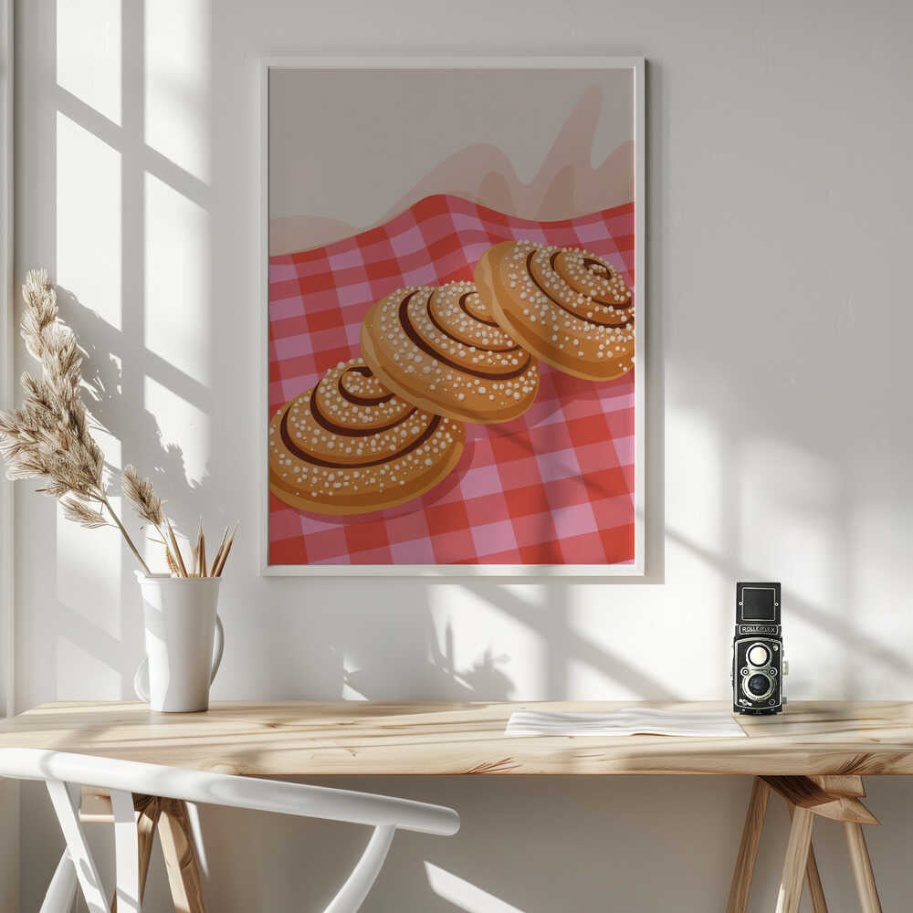 Swedish Cinnamon Buns Poster