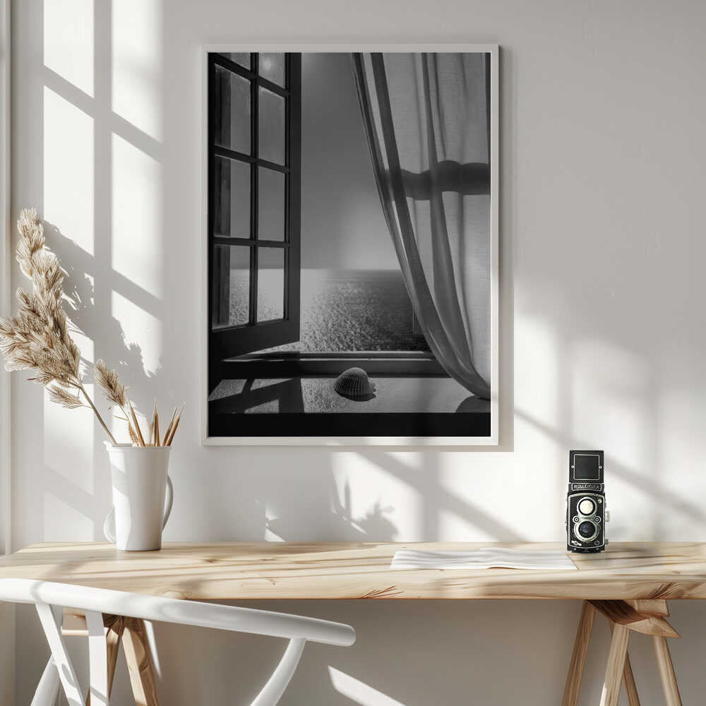 The Seashell In the Window Poster