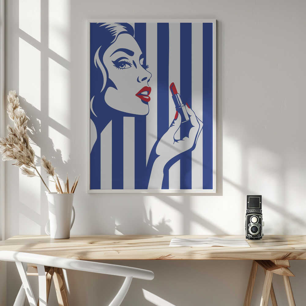 Put On Some Lipstick Poster