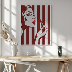 Put On Some Lipstick Poster
