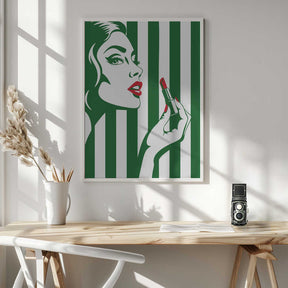Put On Some Lipstick Poster